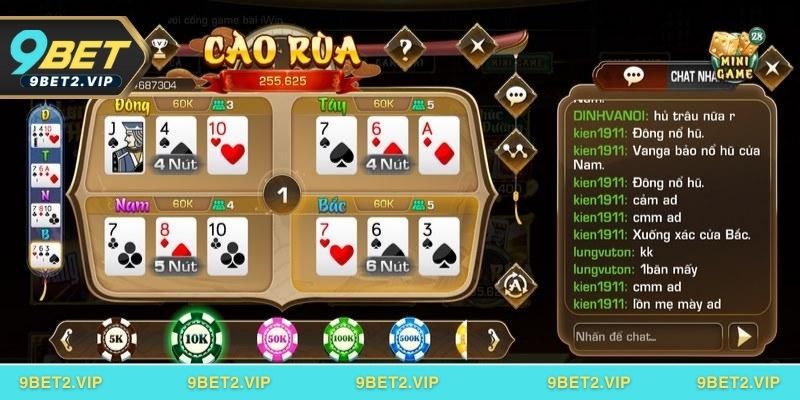 Cách chơi Bài Cào Rùa chi tiết cho người mới