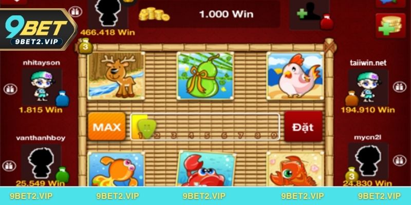 Ưu điểm của game Bầu Cua online tại 9bet